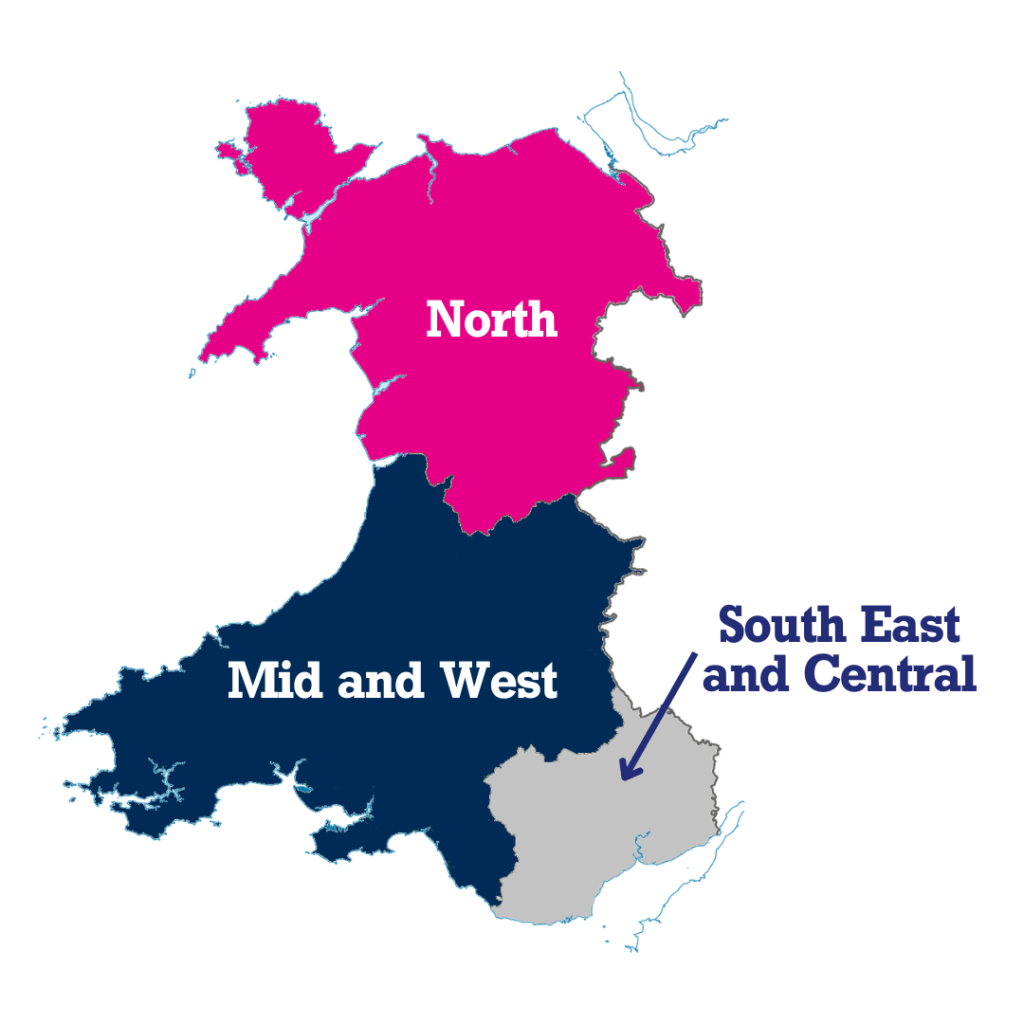 The National Lottery Community Fund in Wales’ regional teams